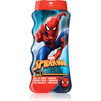 Marvel Spiderman Bubble Bath and Shampoo gel de dus si baie pentru copii 475 ml