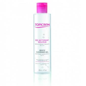 Topicrem Gel de spălare pentru față, corp și păr(Gentle Cleansing Gel) 200 ml