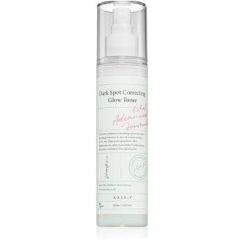 AXIS-Y 6+1+1 Advanced Formula Dark Spot Correcting Glow Toner solutie tonica cu efect de iluminare pentru piele cu hiperpigmentare 125 ml
