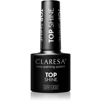 Claresa UV/LED Top Shine lac gel de unghii pentru acoperirea superioară glossy 5 g