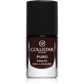 Collistar Puro Long-Lasting Nail Lacquer lac de unghii cu rezistenta indelungata culoare 581 Rossonero 10 ml