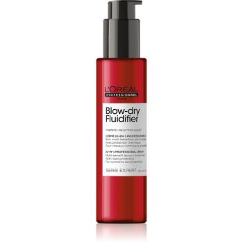 L’Oréal Professionnel Serie Expert Blow-dry Fluidifier cremă hrănitoare și termo-protectoare pentru o fixare naturala 150 ml