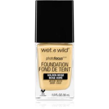 Wet n Wild Photo Focus Make-up lichid matifiant culoare Golden Beige 30 ml