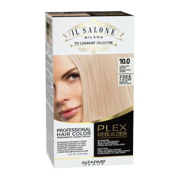 Alfaparf Milano Vopsea permanentă de păr Plex Rebuilder (Permanent Color Cream) 10.0