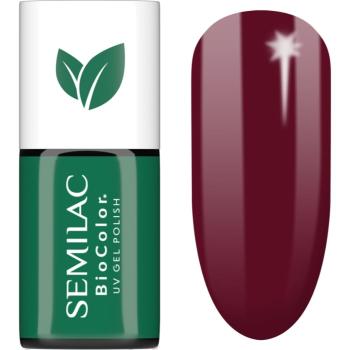Semilac UV Hybrid BioColor unghii cu gel folosind UV / lampă cu LED culoare 727 Violet Butterfly 7 ml