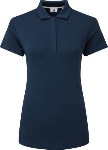 Footjoy Jacquard SS Shirt Womens Navy M Polo košile
