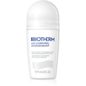 Biotherm Lait Corporel Le Déodorant antiperspirant roll-on fara parabeni 75 ml