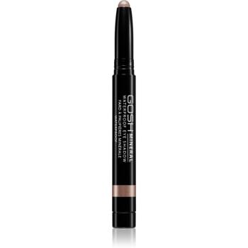 Gosh Mineral Waterproof hosszantartó szemhéjfesték ceruza kiszerelésben vízálló árnyalat 003 Brown 1,4 g