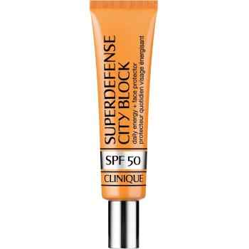 Clinique Fluid protector pentru piele SPF 50 Superdefense City Block (Daily Energy + Face Protector) 40 ml