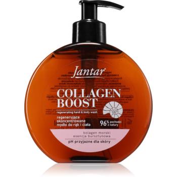 Farmona Jantar Collagen Boost tusfürdő gél kézre és testre 400 ml