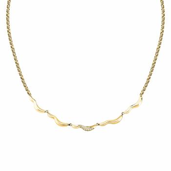 Morellato Colier elegant placat cu aur cu cristale Design SAYP01