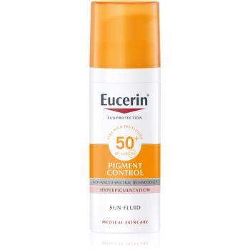 Eucerin Sun Pigment Control emulsie protectoare împotriva hiper-pigmentării tenului SPF 50+ 50 ml