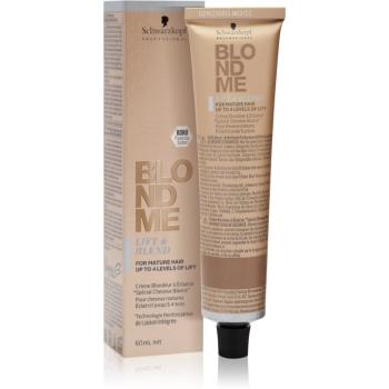 Schwarzkopf Professional Blondme Lift & Blend crema decoloranta pentru par blond culoare Sand 60 ml