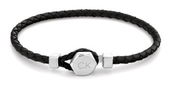 Calvin Klein Elegantă brățara din piele Latch 35000260