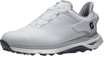 Footjoy PRO SLX White/Grey/Grey Boa 43 Pánské golfové boty