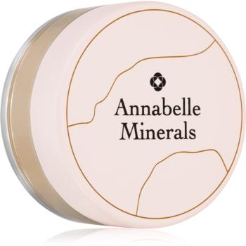 Annabelle Minerals Matte Mineral Foundation pudra pentru make up cu minerale pentru un aspect mat culoare Golden Sand 4 g