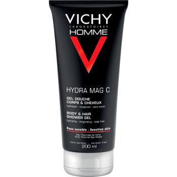 Vichy Homme Hydra-Mag C gel de duș pentru corp si par 200 ml