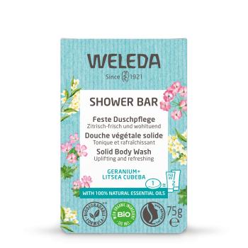 Weleda Săpun aromat din plante Geranium + Litsea Cubeba (Shower Bar) 75 g