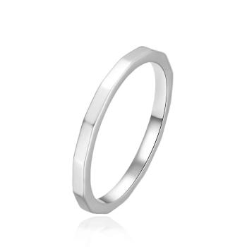 Agato Inel rafinat din argint, cu design delicat AGT-R70W 58 mm