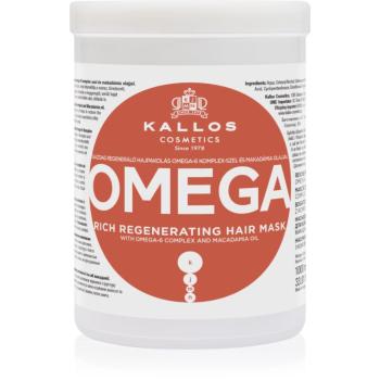 Kallos KJMN Professional Omega masca de par hranitoare cu ulei de macadamia si complex omega 6 1000 ml