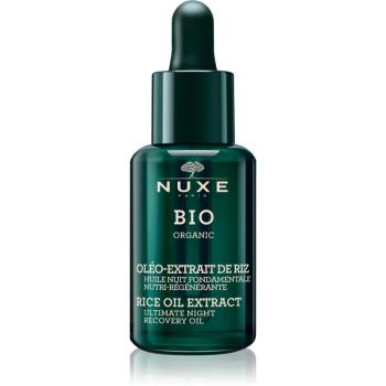 Nuxe Bio Organic ser de noapte reparator pentru ten normal spre uscat 30 ml