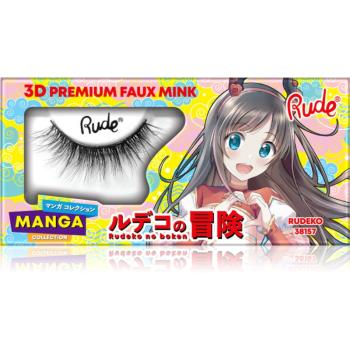 Rude Cosmetics Manga Collection 3D Premium Faux Mink gene false tip Rudeko 2 buc