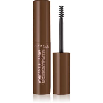 Rimmel Wonder'Full Brow mascara pentru sprâncene rezistent la apa culoare 002 Medium 4.5 ml