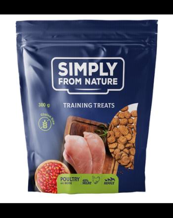 SIMPLY FROM NATURE Recompense dresaj caini, pasare si trandafir 300 g