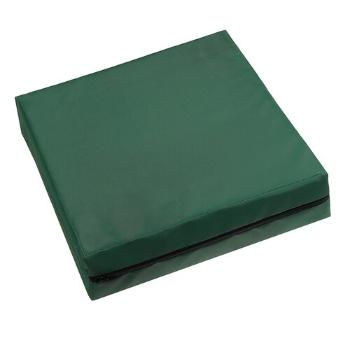 Bellatex Pernă de scaun impermeabilă verde , 40 x40 cm, verde închis