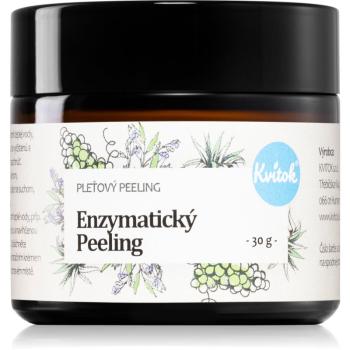 Kvitok Enzymatic peeling exfoliant facial pentru piele sensibilă 30 ml