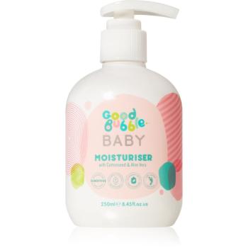 Good Bubble Baby Moisturiser Crema hidratanta pentru fata si corp pentru nou-nascuti si copii Cottonseed & Aloe Vera 250 ml