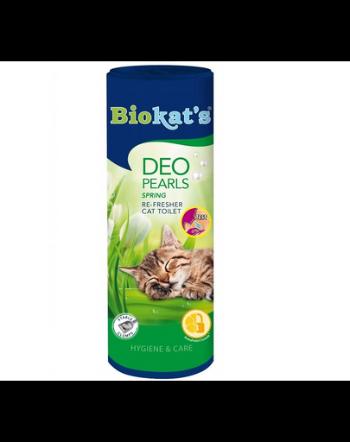 BIOKAT'S Deo Pearls Spring 700 g dezodorizant pentru litiera