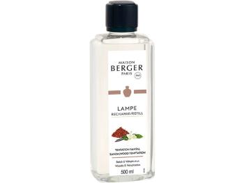 Maison Berger Paris Reumplere pentru lampă catalitică Tentare din lemn de santal(Lampe Recharge/Refill) 500 ml