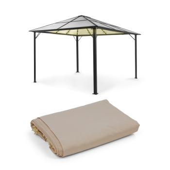 Blumfeldt Pantheon Solid Sky Ambient Solar, pavilion, 3 × 4 m, iluminat solar