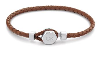 Calvin Klein Elegantă brățara din piele Latch 35000261