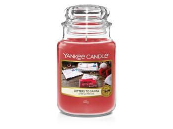 Yankee Candle Lumânare aromată Classic mare Letters to Santa 623 g