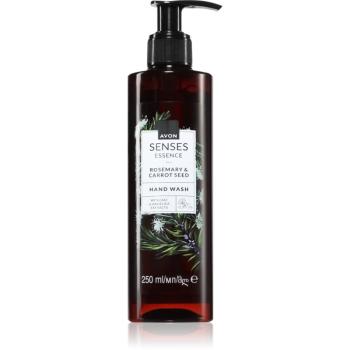 Avon Senses Essence Rosemary & Carrot Seed sapun lichid delicat pentru maini 250 ml