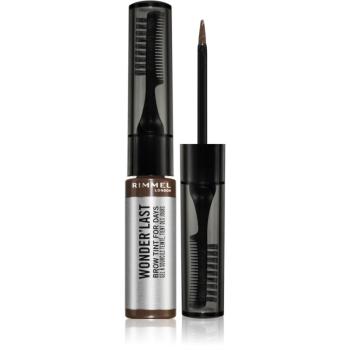 Rimmel vopsea gel semipermanentă pentru sprâncene culoare 003 Medium Brown 4,5 ml