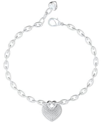 Guess Brățară romantică din oțel Crazy In Love JUBB05214JWRH 18.5 cm
