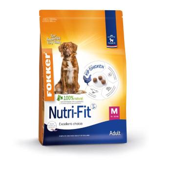 13 kg Fokker Adult Medium Nutri-Fit száraz kutyatáp