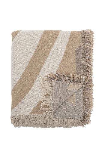 Bloomingville ágytakaró Orinoco 160 x 130 cm bézs