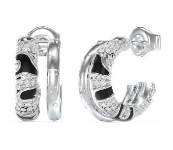 Guess Cercei rotunzi unici rotunzi cu cristale Fabulous Me JUBE05193JWRHBKT/U