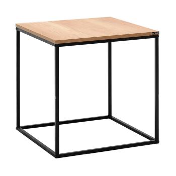 Masă pliabilă Walnut Negru, naturală