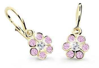 Cutie Jewellery Cercei din aur pentru copii C1737-10-X-1 roz