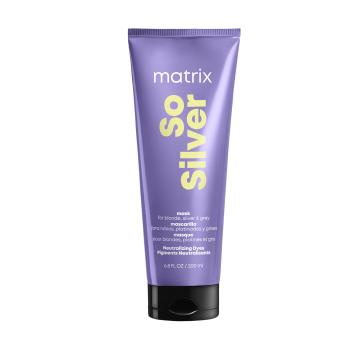 Matrix Mască profundă pentru păr blond până la platinat So Silver (Color Obsessed Triple Power Mask) 200 ml