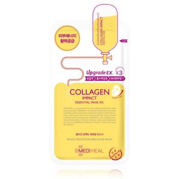 MEDIHEAL Essential Mask Collagen Impact mască textilă de îngrijire cu colagen 24 ml