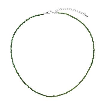 Evolution Group - Pavona Colier din oțel cu mărgele verzi 42012.3 green