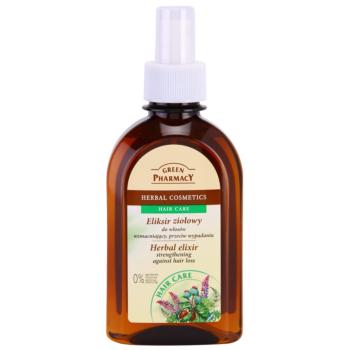 Green Pharmacy Herbal Elixir Hair Care elixir pe baza de plante pentru consolidarea parului si contra caderii parului 250 ml