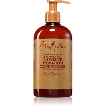 Shea Moisture Manuka Honey & Mafura Oil balsam hidratant pentru păr uscat și deteriorat 384 ml