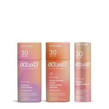 Attitude Set cadou pentru îngrijirea pielii și a buzelor SPF 30 Sun